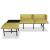Agora 4 Segment Seating Bench w/Table