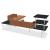 Agora 6 Segment Seating Bench w/Table & Shelf