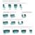 Arcipelago 10 Seating Modular Seating w/Highback