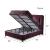Ares Upholstered Panel Storage Bed, Queen Size