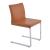 Aria Flat Dining Chair w/Metal Base