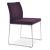 Aria Wire Stackable Dining Chair w/Metal Base