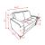 SM Ariana Fabric Sleeper Loveseat with Storage