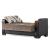 Arkansas Fabric/Leatherette Loveseat