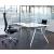 Arkitek Glass Rectangular Single Office Desk