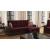 Armada Microfiber/PU Convertible L-Shaped Sectional Sofa