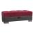 Armada Fabric/PU Lounge Storage Ottoman