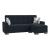 Armada Fabric Convertible L-Shaped Sectional Sofa