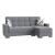 Armada Fabric Convertible L-Shaped Sectional Sofa