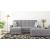 Armada Fabric Convertible L-Shaped Sectional Sofa