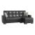 Armada PU Convertible L-Shaped Sectional Sofa