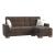 Armada Fabric Convertible L-Shaped Sectional Sofa