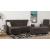 Armada Fabric Convertible L-Shaped Sectional Sofa