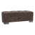 Armada Microfiber Fabric Lounge Storage Ottoman