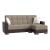 Armada Fabric/PU Convertible L-Shaped Sectional Sofa