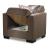 Armada Chenille Fabric Convertible Sleeper Chair
