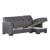 Armada Fabric/PU Convertible L-Shaped Sectional Sofa