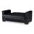 Armada PU Convertible Loveseat