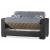 Armada Fabric/PU Convertible Loveseat