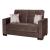 Armada Fabric Convertible Loveseat