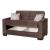 Armada Fabric Convertible Loveseat
