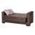 Armada Fabric Convertible Loveseat