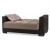 Armada Fabric/PU Convertible Loveseat