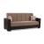 Armada Fabric/PU Convertible Sofabed