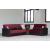 Armada Fabric/PU Convertible Sectional Sofa