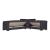 Armada Fabric Convertible Sectional Sofa