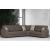 Armada Chenille Fabric Convertible Sectional Sofa