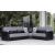 Armada Chenille Fabric/PU Convertible Sectional Sofa