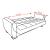 SM Armada Air Fabric/PU Sleeper Sofa with Storage