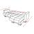 SM Armada Fabric Reversible Chaise Sleeper Storage Sectional Sofa
