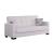 SM Armada Fabric/PU Sleeper Sofa with Storage