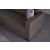 SM Armada Fabric/PU Sleeper Loveseat with Storage