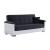 SM Armada Pro Fabric/PU Sleeper Storage Living Room Set