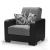 Armada X Fabric/PU Convertible Sleeping Arm Chair