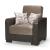 Armada X Fabric/PU Convertible Sleeping Arm Chair