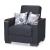 Armada X Fabric/PU Living Room Set