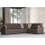 Armada X Fabric Convertible L-Shaped Sectional