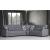 Armada X Fabric Convertible L-Shaped Sectional