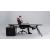 Arqus Veneer L-Shape Executive Desk with Fixed Pedestal