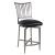 Ashtyn Fan Back Memory Return Swivel PVC Counter Stool