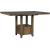 Flaybern Wood Extendable Dining Counter Set