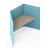 My Space Single Office V Shape Workstation Cubicle
