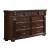 Aspen Bedroom Set with Faux Leather Upholstered Headboard & Footboard