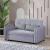 Aspen Fabric Pull-Out Sleeper Loveseat