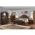 Aspen Bedroom Set with Faux Leather Upholstered Headboard & Footboard