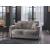 Aspen Microfiber Fabric Storage Sleeper Loveseat